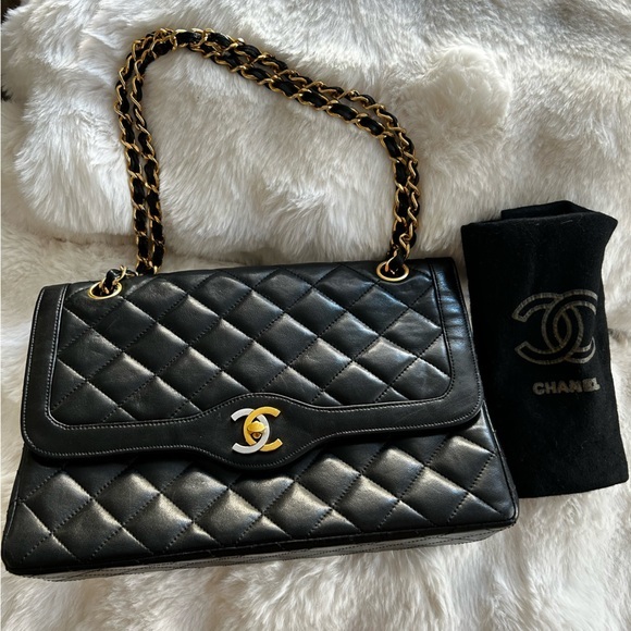 CHANEL Handbags - VTG🖤Chanel LTD ED Double Flap